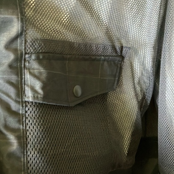 The North Face Grey Black Hyvent Recco Cryptic Jacket with Hood - Picture 11 of 12